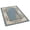 Palace Blue, variant on Classic Floral Handcarved Hand-tufted Wool Area Rug, 2 ft 6 in x 4 ft 2 in, Coral Peach