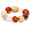 Brown, variant on Chunky Beaded Bracelet for Women Boho Stacking Bracelet with Gold Heart Charm Trendy Adjustable Bracelet in White Green & Colorful Beads Perfect Daily Wear Jewelry Gift Set