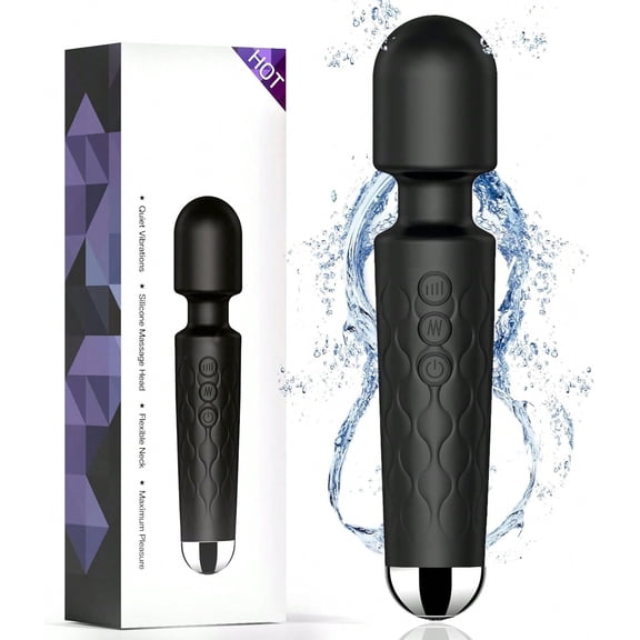 Powerful Handheld Massager with 10 Pulse Settings, Personal Total Body Therapy Massager for Sports Recovery, Muscle Aches, Body PainK096