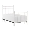 thumbnail image 6 of Hillsdale Furniture Providence Metal Twin Bed with Spindle and Casting Design, Soft White, 6 of 12