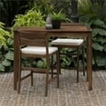 thumbnail image 3 of Pemberly Row 3-Piece Acacia Wood Counter Height Bistro Set in Dark Brown, 3 of 3