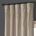 thumbnail image 3 of Sequoia Sand Beige Faux Silk Jacquard Curtain (1 Panel), Sequoia Sand Beige, 50W X 108L, 3 of 6
