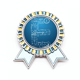 thumbnail image 1 of Trabajo simple Brainstorm datos curva ilustración Insignia broche Medalla ganadora, 1 of 3