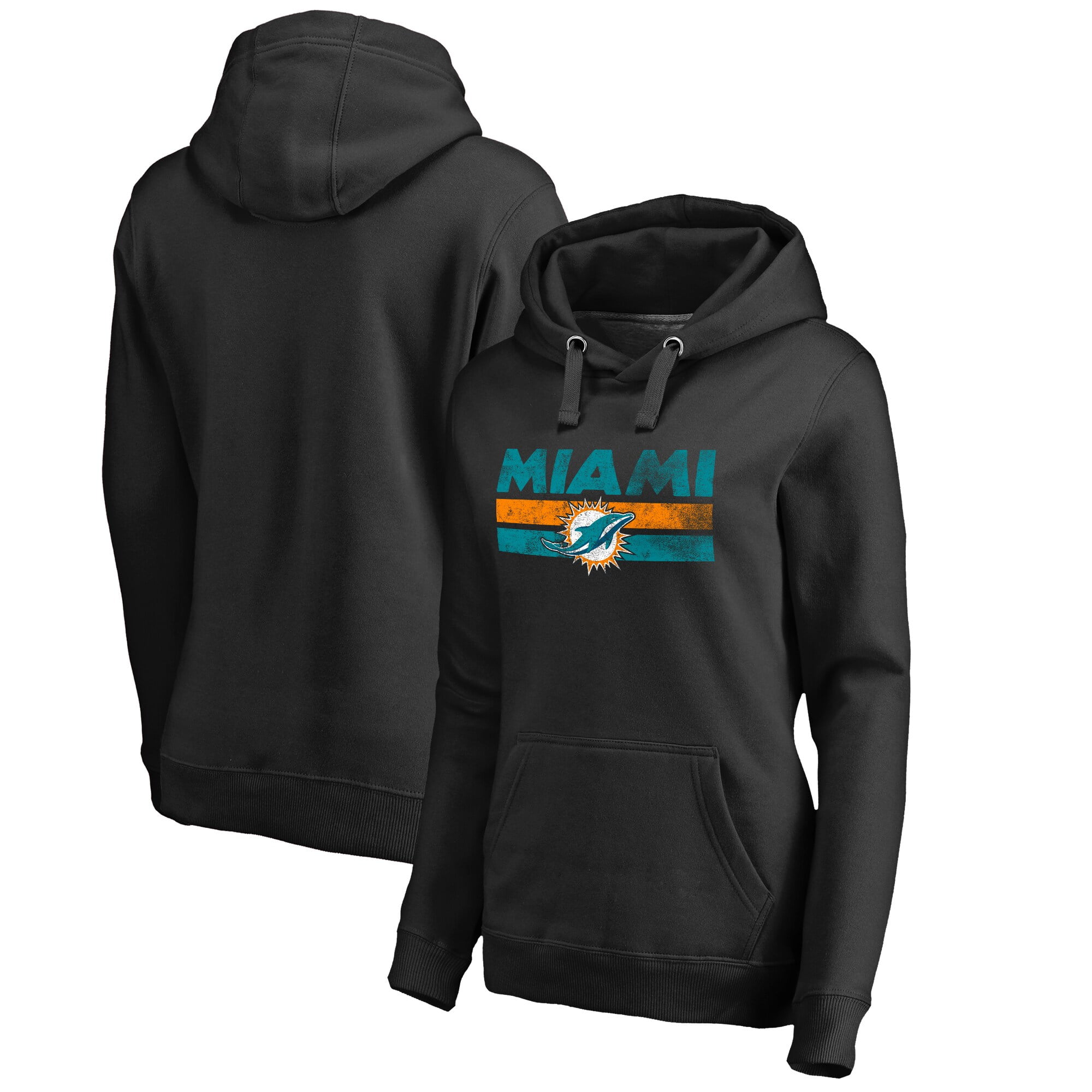 Black miami dolphins hoodie Clearance
