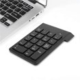 thumbnail image 3 of Moyic Teclado numérico inalámbrico 18 teclas Mini teclado portátil Oficina en el hogar Dormitorio Laptop Notebook PC Computadora Teclados Cables de audio/vídeo, 3 of 6