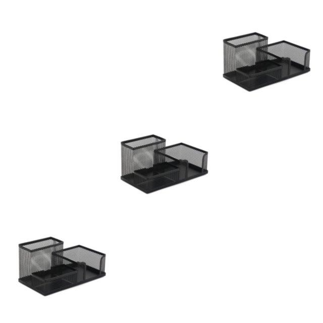 sweethay Portalápices de malla de hierro versátil y funcional para cualquier escenario de oficina, portalápices combinado 9058, combinación Type1 NO1
