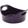 Rachael Ray Ceramic Round Baker, 1.5 Quart, Purple