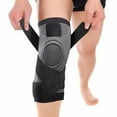 thumbnail image 1 of Sports Fitness Knee Pads Support Bandage Braces Elastic Nylon Sp, 1 of 3