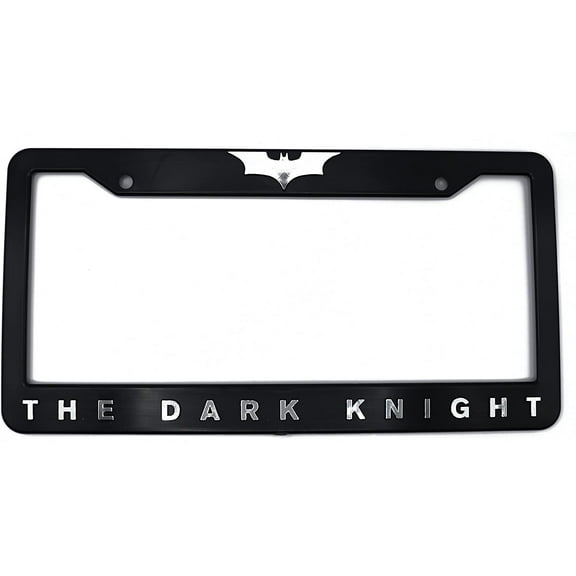 Holder for License Plate License Plate Holder for Dark Knight 3D Raised License Plate Frame Mod-L07P-11