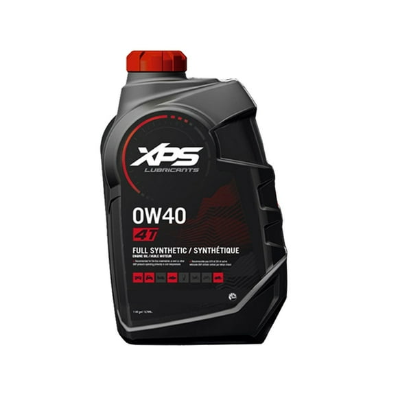BRP Ski-Doo Can-Am Sea-Doo XPS 4-Stroke Full Synthetic 0W-40 Oil, 1 Quart, 779139