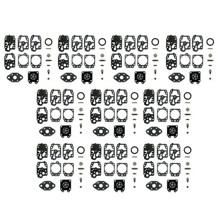 

10 Set Carburetor Repair Rebuild Kit for K20-WYL WYL-240-1 WYL-242-1 WYL BE01 LE230