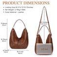 thumbnail image 3 of SENDEFN Women Large Crossbody Bags Ladies Shoulder Handbags purse with Adjustable Strap for Work Travel Everyday, 3 of 9
