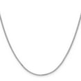 thumbnail image 2 of 925 Sterling Silver 1.3mm 8 Sided Sparkle-Cut Double Spiga Chain Necklace 24 Inch Chain Necklace for Women and Men, 2 of 2