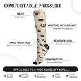 thumbnail image 2 of Sikiie Pug Dog Face 1 Pairs Compression Socks for Men and Women 15-20 mmHg Running Support Socks, 2 of 7