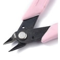 thumbnail image 3 of Carbon Steel Jewelry Pliers Flush Cutter Shear with Plastic Handles Pink 12.8x4.3x1cm, 3 of 3