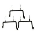 thumbnail image 4 of Raindrops  3 Pcs Pegboard Drill Holder Garage Hook Display Shelf Hooks Black, 4 of 8