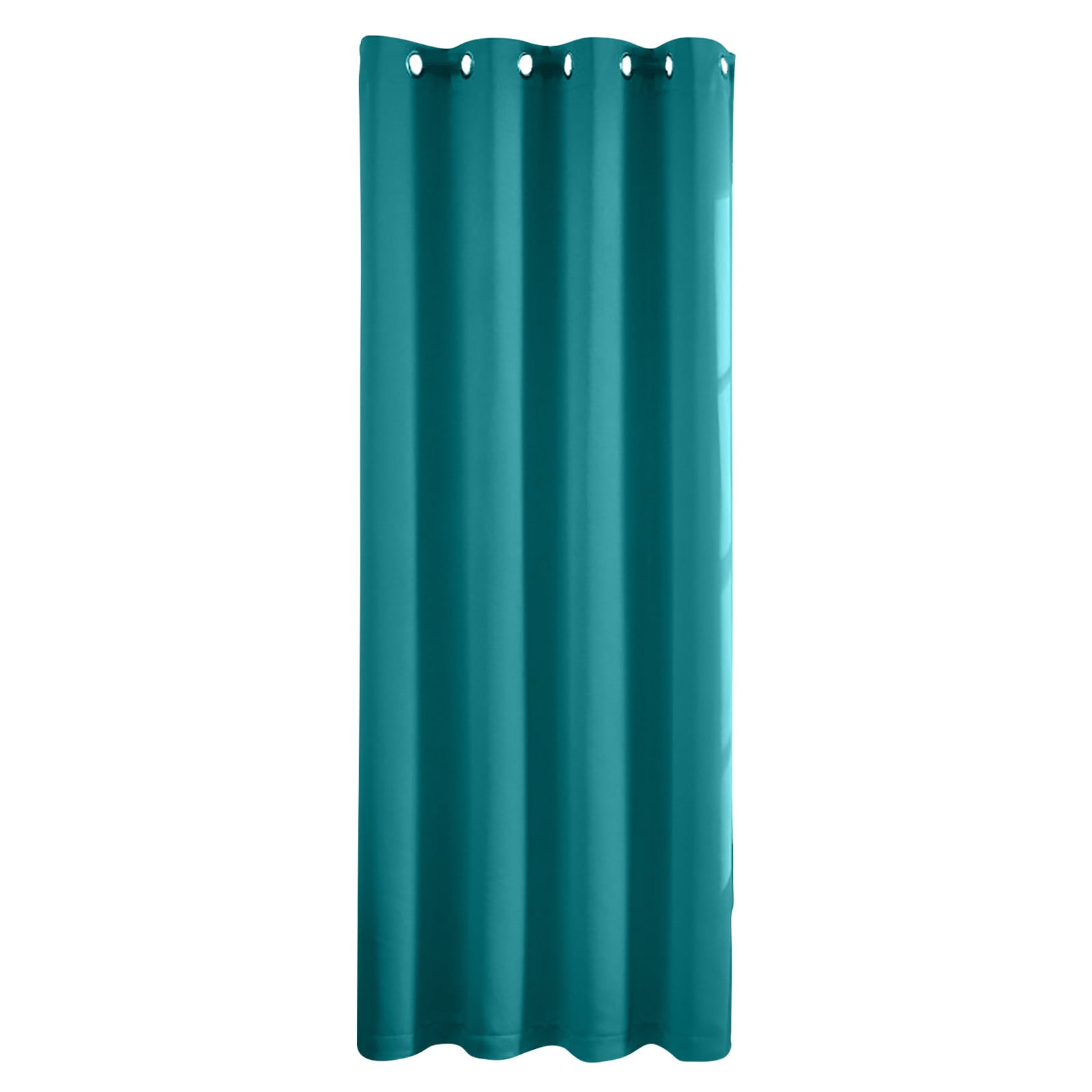 Blackout Curtains 84 Inch Length 2 Panels Set, Thermal Insulated Long Curtains& Drapes 2 Burg, Room Darkening Grommet Drapes for Living Room Bedroom Window (W52 x L84 Inch, Cyan) Spring Sale 2025