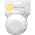 thumbnail image 2 of Wilton White Baking Cups, Standard, 75 pieces, 2 of 8