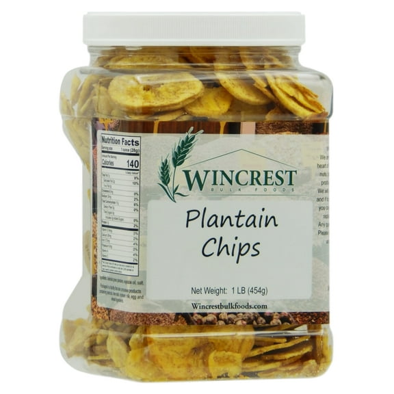 Plantain Chips - 1 Lb Tub