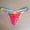 c01Red, variant on Mens T-Back Thongs Low Rise G-String Briefs Ultra-Transparent Mesh,Bulge Pouch Underwear Red L