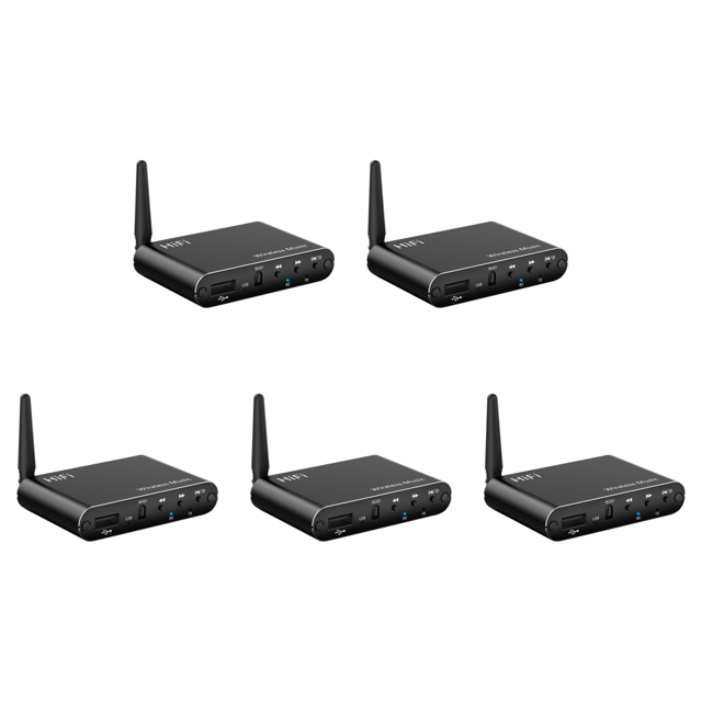 Adaptador Audio 5.4 Compatible Con Dientes Transmisor Receptor Estéreo Inalámbrico HiFi Azul