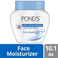 thumbnail image 2 of Pond's Dry Skin Cream, Face Moisturizer for Women, Daily Skin Care Facial Moisturizer Cream for Dry Skin 10.1 oz 3 Pack, 2 of 5