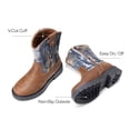 thumbnail image 3 of Botas DREAM PAIRS Vaqueras para Niños Talla 12 Marrón, 3 of 7