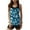 01-Light Blue, variant on Two-piece Swimsuit,Women's Conservative High-waisted Fashionable Printed Two-piece Swimsuit, Skirted Swimsuit for Women