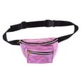 thumbnail image 2 of de Cinturón Riñonera Deportiva con Correas Ajustables Cierre de cremallera Organizador de Billetes Tarjetas Llaves Rosado Salvador Unisex Fanny Packs, 2 of 10