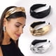 thumbnail image 1 of Diademas para mujer, banda para la cabeza, turbante ancho anudado, diademas bonitas de moda, accesorios para el cabello para niñas y mujeres, 3 uds., 1 of 5