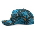 thumbnail image 3 of Tropical Leaf Dad Hat, Washed Unstructured Cap with Comfortable Fit, Hawaiian Floral Aloha Design Adjustable Hat for Summer Beach Vacation and Outdoor Sports, 3 of 7