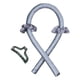 thumbnail image 2 of Sin calor Curling Rod diadema sin rizos rizador  Gris claro shamjiam Varilla que se encrespa sin calor, 2 of 9