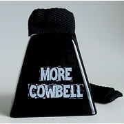 MORE Cowbell 3-1/2" high bell with printed MORE Cowbell SNL Skit
