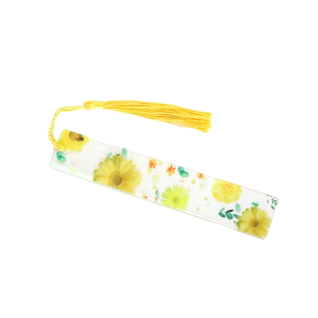 Marcapáginas Flor seca con borla sedosa Inteprter Papelería Útiles escolares