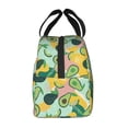 thumbnail image 2 of Lsque Avocado Pattern Lunch Bag Women/Men Insulated Lunch Box,Small Leakproof Cooler Food Lunch Containers Reusable High Capacity Lunch Tote Bags, 2 of 6