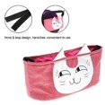 thumbnail image 5 of Large stroller bag, pink cat hanging diaper bag, 5 of 5