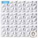 thumbnail image 1 of Paneles de pared 3D decorativos Diseño de interiores con paneles de pared Blanco, 1 of 5
