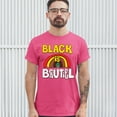 thumbnail image 3 of Tee Hunt Black Is Beautiful T-shirt African American Black Pride Equality Men's Tee, Hot Pink, Small, 3 of 5