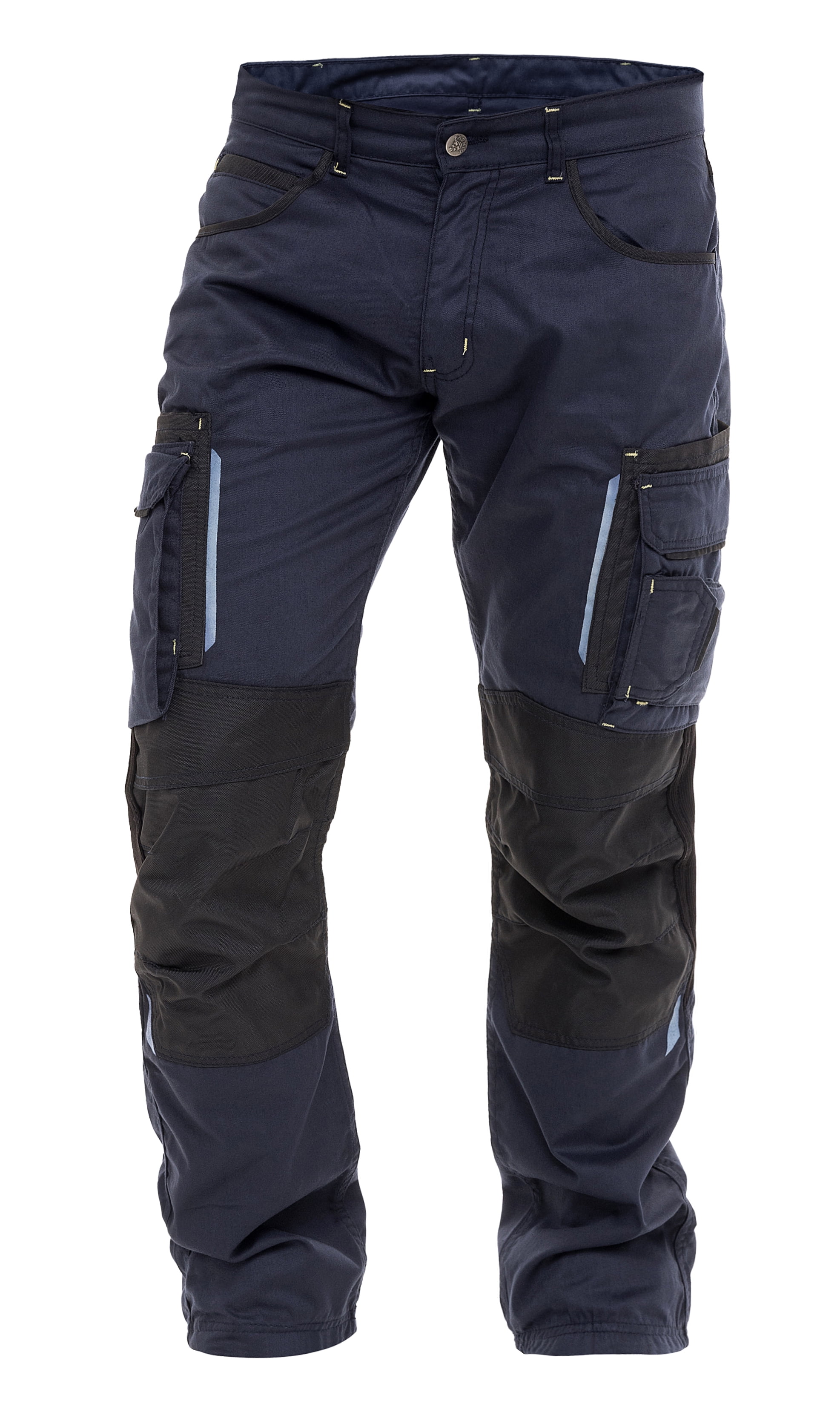 Men Heavy Duty Safety Work Pants Construction Utility