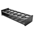 thumbnail image 3 of Estante para tazas de , organizador de vasos de agua y vino, soporte para vasos de , estante de almacenamiento para tazas de té, estante 12 hoyos negro SM SunniMix jarra de cerveza de vino, 3 of 6