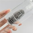 thumbnail image 3 of Silicone Bottle Cleaning Brush with Long Handle, 12.8" Water Bottle Cleaner for Baby Bottles, Hydro Flask, Sports Bottle, Vase, Glassware, Perfect for Smaller Diameter Bottle Openings, 3 of 4