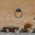 thumbnail image 4 of FESTFENDS 2Pcs Outdoor Black Garden Hose Hanger Plastic Wall Mounted Storage Rack, 4 of 8