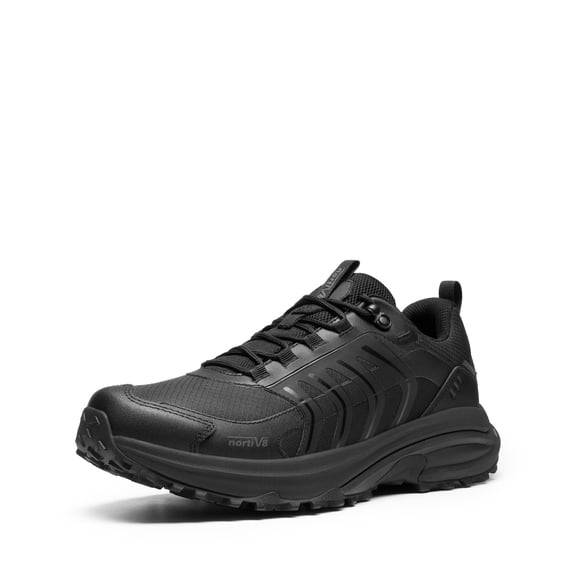 NORTIV 8 Men's Waterproof Hiking Shoes Non-Slip Lightweight for Walking Comfort Outdoor Trekking Camping Climbing Daily Fashion Sneakers Armadillo FieldLite