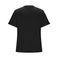 thumbnail image 4 of Posijego Women's V Neck Pocket T-Shirts Basic Short Sleeve Tees Solid Color Loose Summer Shirt Tops, 4 of 5
