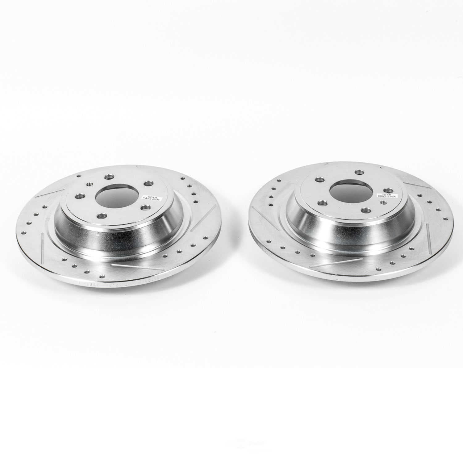 Power Stop AR85156XPR Evolution Drilled & Slotted Rotors -Rear Fits 2016 Ford Fusion