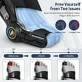 thumbnail image 2 of Bunion Corrector for Women & Men Big Toe, Black Adjustable Orthopedic Bunions Correction with Non Slip Toe Straighteners, Bunion Splint Suitable for Day/Night Feet Bunion Relief (2PCS), 2 of 7