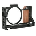 thumbnail image 2 of High-quality Aluminium Alloy Camera Cage Camera Cage Wooden Handle Gor Slr Camera For Installing Microphones, Fill Light, Etc, 2 of 8