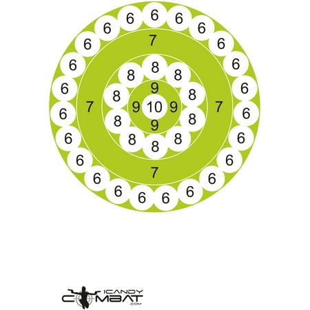 - Lime Green Shooting Practice Paper Targets Rifle Firearm Target Shooter