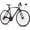 Black, variant on Hiland Road Bike,Shimano 14 Speeds,Light Weight Aluminum Frame,700C Racing Bike for Men