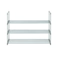 thumbnail image 3 of Tcbosik 3-Tiers Metal Storage Shoe Rack, Iron Shoe Tower Shelf Storage Organizer for Bedroom Entryway Hallway, Gray, 3 of 6